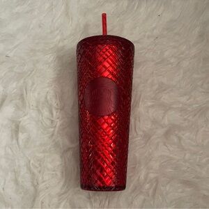 NWT STARBUCKS RED JEWEL TUMBLER